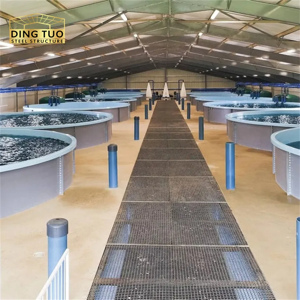 high durability quick assembly modern prefabricated steel hangar with anti rust galvanized surface and wind resistance (复制)