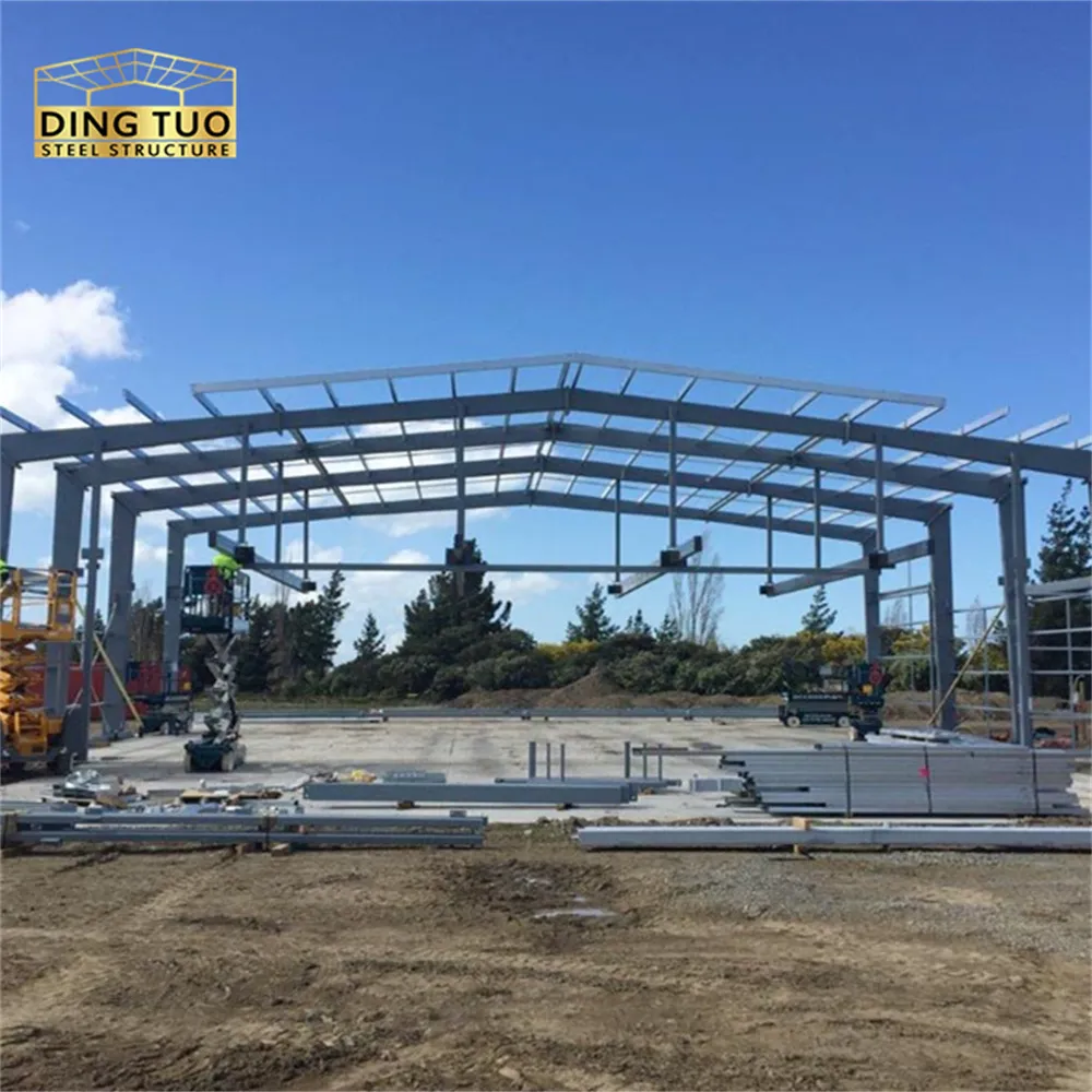 workshop warehouse factory valuable cost quick build prefabricated steel structure construction building industrial frame