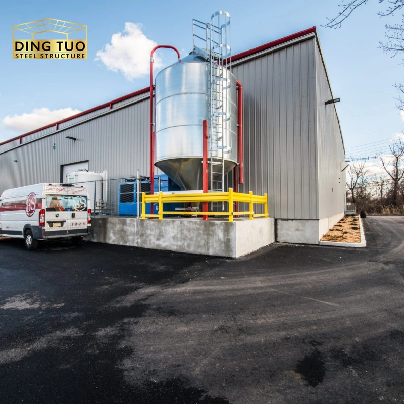 high stability and durability good quality industrial commercial metal building curved steel building workshop factory plant