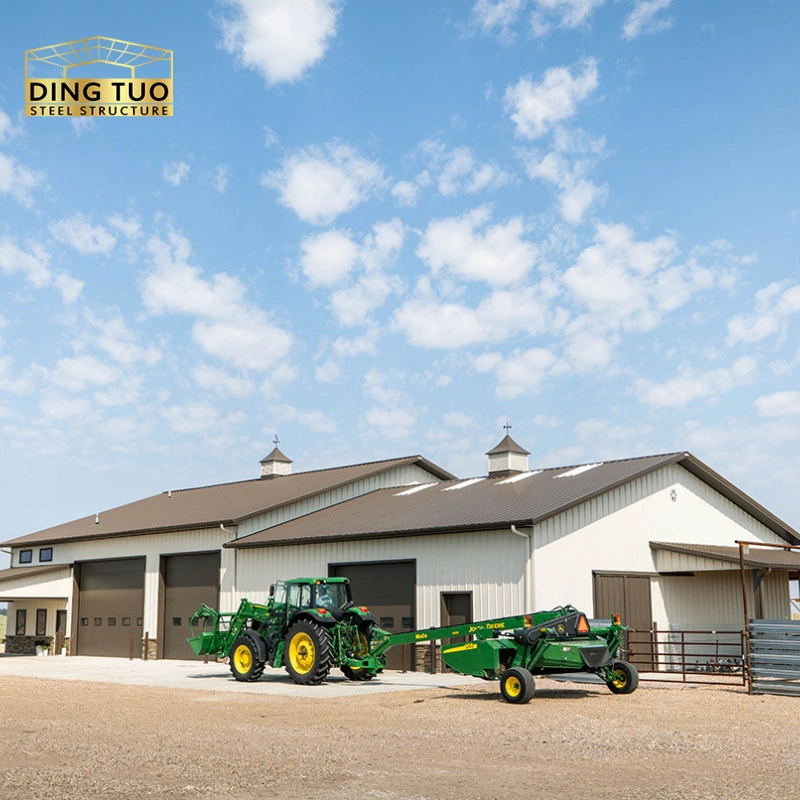 pre fabricated steel structure metal building kit light garage storage shed welded workshop barn and warehouse shed