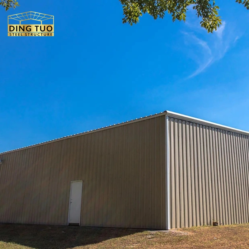 pre fabricated steel structure metal building kit light garage storage shed welded workshop barn and warehouse shed