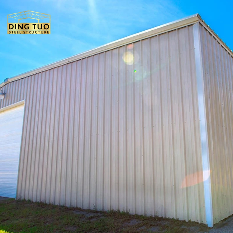 pre fabricated steel structure metal building kit light garage storage shed welded workshop barn and warehouse shed