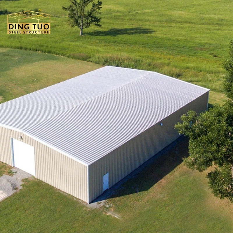 pre fabricated steel structure metal building kit light garage storage shed welded workshop barn and warehouse shed