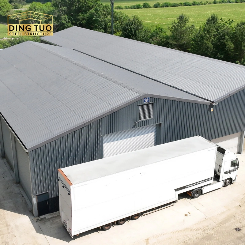 pre fabricated steel structure metal building kit light garage storage shed welded workshop barn and warehouse shed