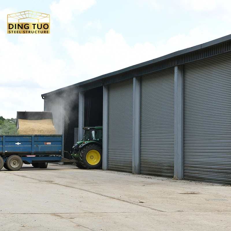 pre fabricated steel structure metal building kit light garage storage shed welded workshop barn and warehouse shed