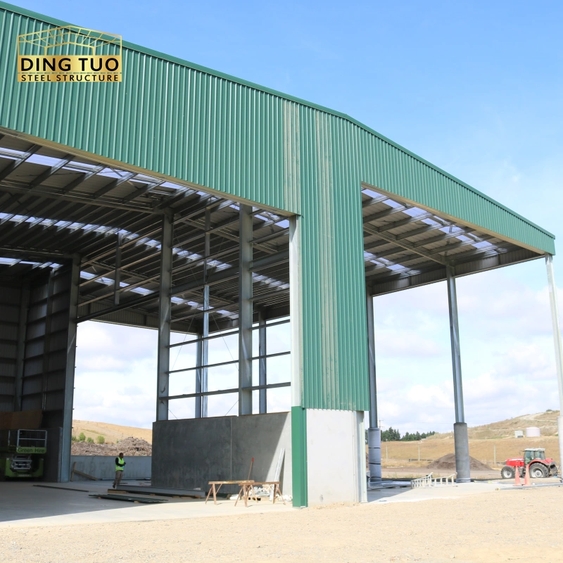 pre fabricated steel structure metal building kit light garage storage shed welded workshop barn and warehouse shed