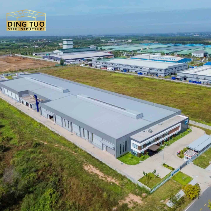 cheap industrial commercial prefabricated steel frame structure construction metal building materials warehouse supplies