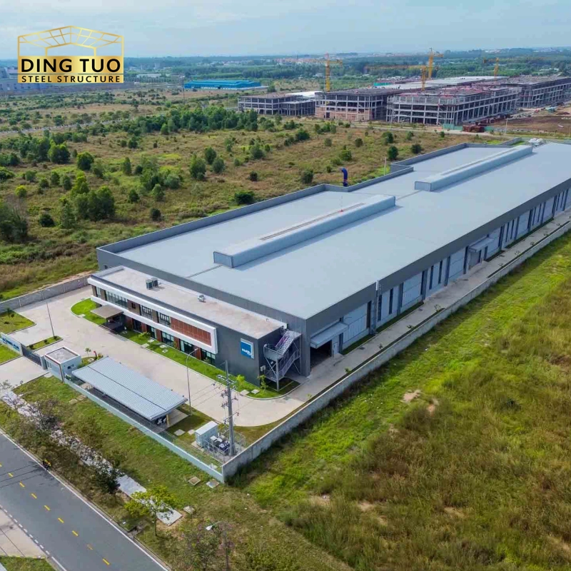 cheap industrial commercial prefabricated steel frame structure construction metal building materials warehouse supplies