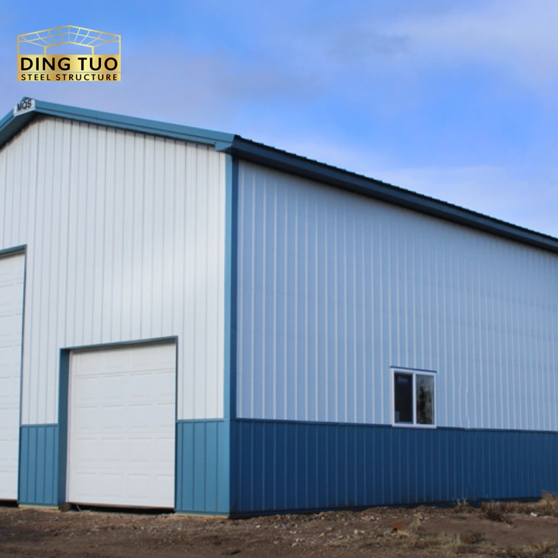 eco friendly durable galvanized h column and beam steel structure building prefabricated warehouse metal storage house (复制)