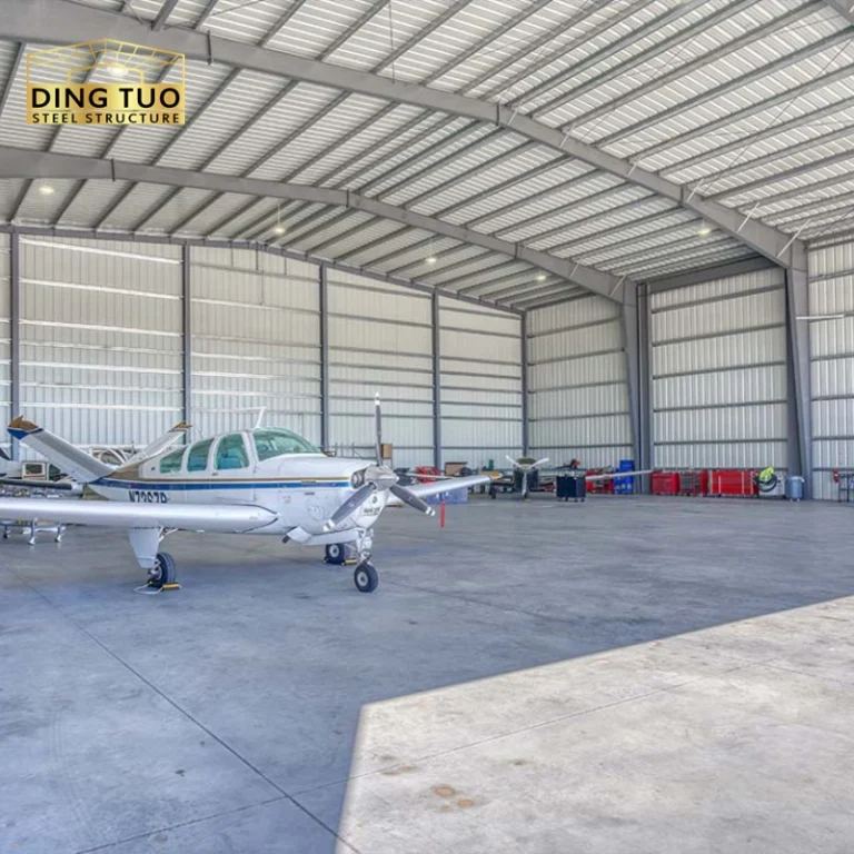 iso certified prefabricated steel garage, sound insulated and thermal insulated, for industrial and commercial use (复制)