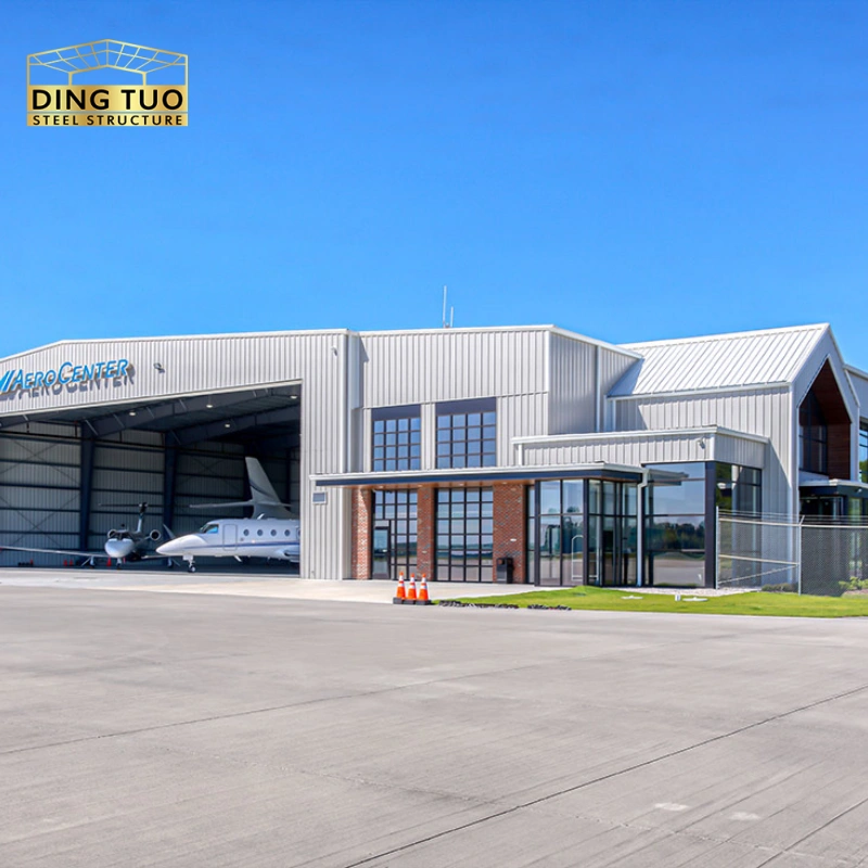 iso certified prefabricated steel garage, sound insulated and thermal insulated, for industrial and commercial use (复制)