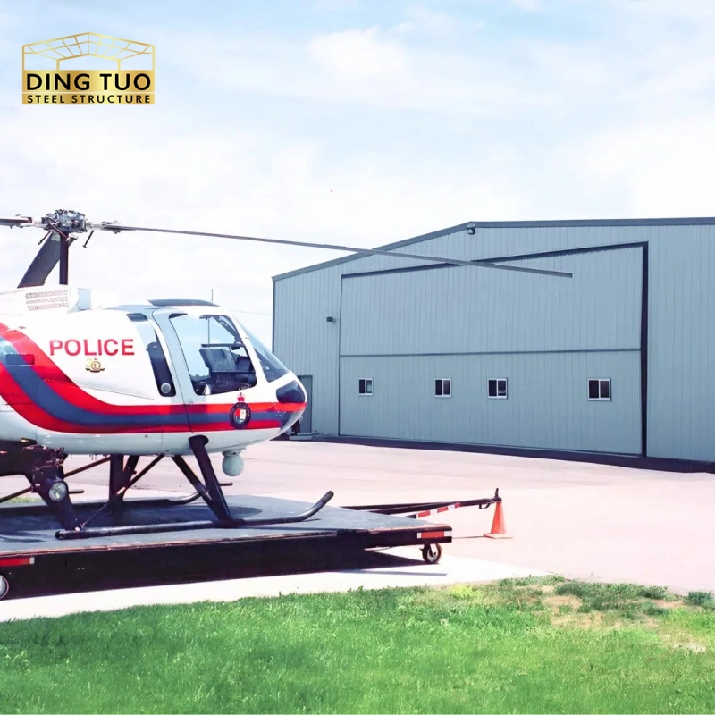 iso certified prefabricated steel garage, sound insulated and thermal insulated, for industrial and commercial use (复制)