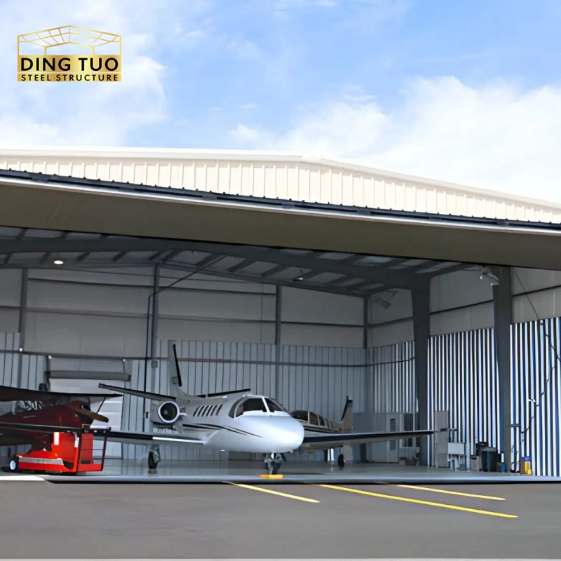 iso certified prefabricated steel garage, sound insulated and thermal insulated, for industrial and commercial use (复制)