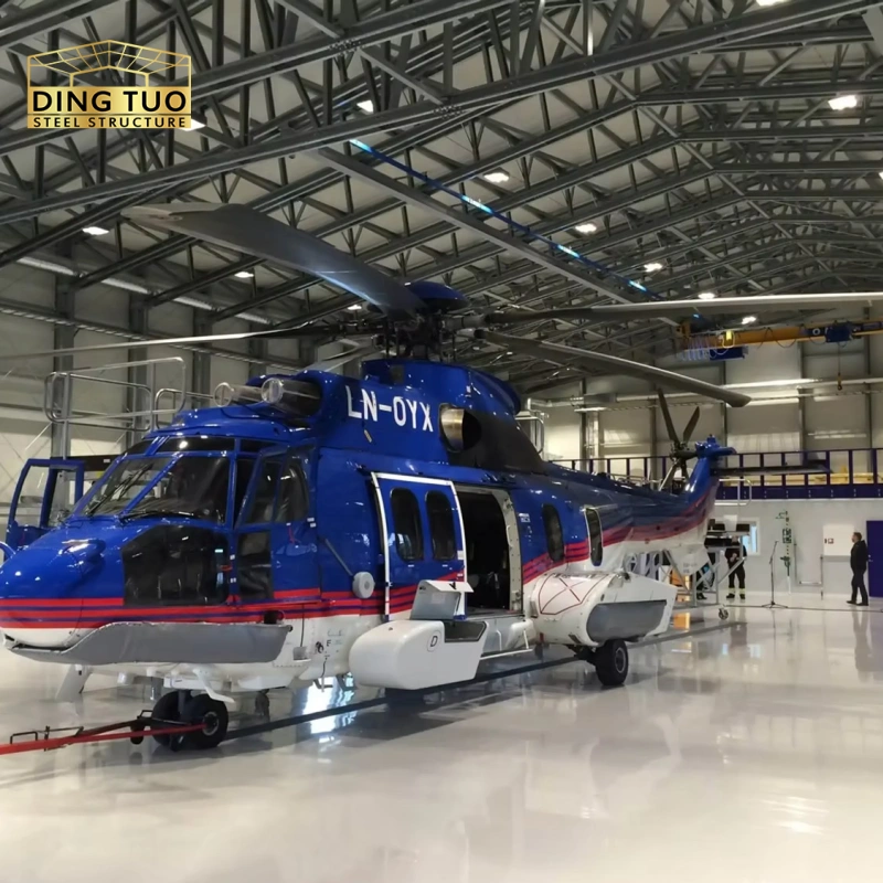 iso certified prefabricated steel garage, sound insulated and thermal insulated, for industrial and commercial use (复制)