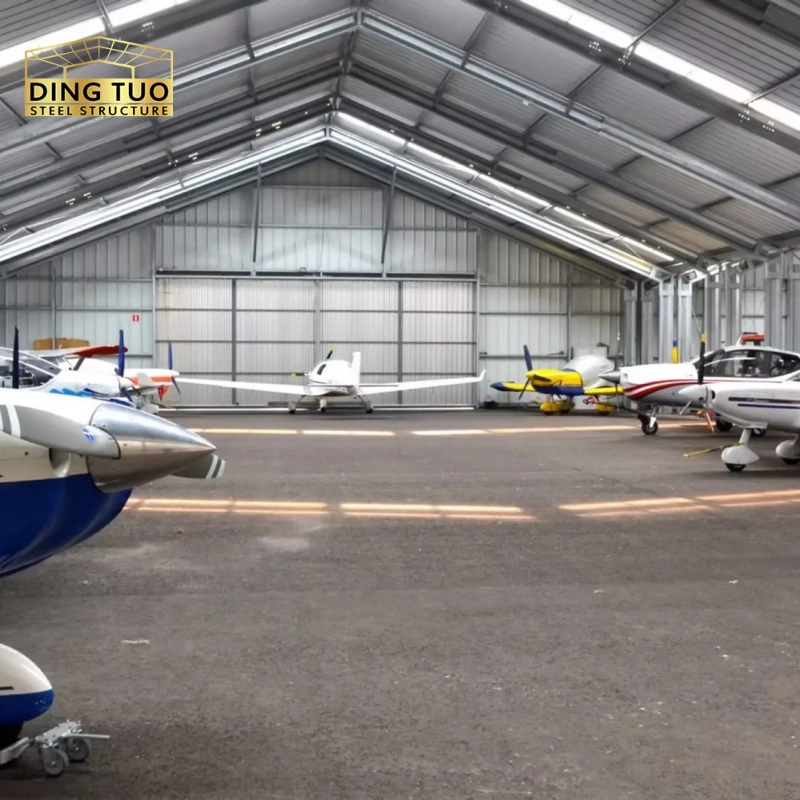 iso certified prefabricated steel garage, sound insulated and thermal insulated, for industrial and commercial use (复制)