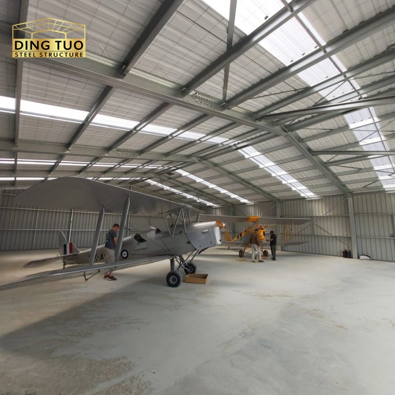 iso certified prefabricated steel garage, sound insulated and thermal insulated, for industrial and commercial use (复制)