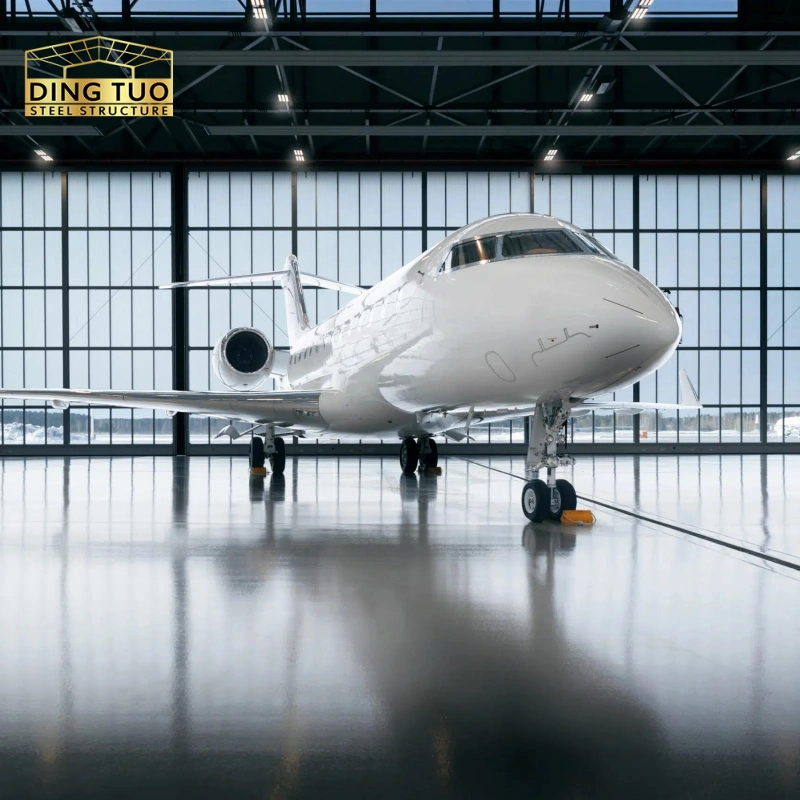 iso certified prefabricated steel garage, sound insulated and thermal insulated, for industrial and commercial use (复制)