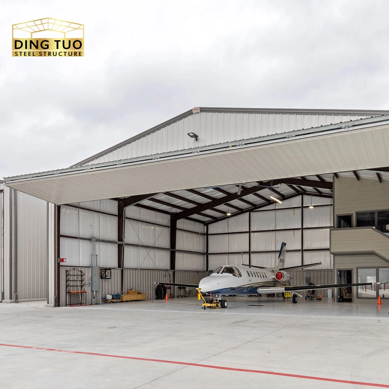 iso certified prefabricated steel garage, sound insulated and thermal insulated, for industrial and commercial use (复制)