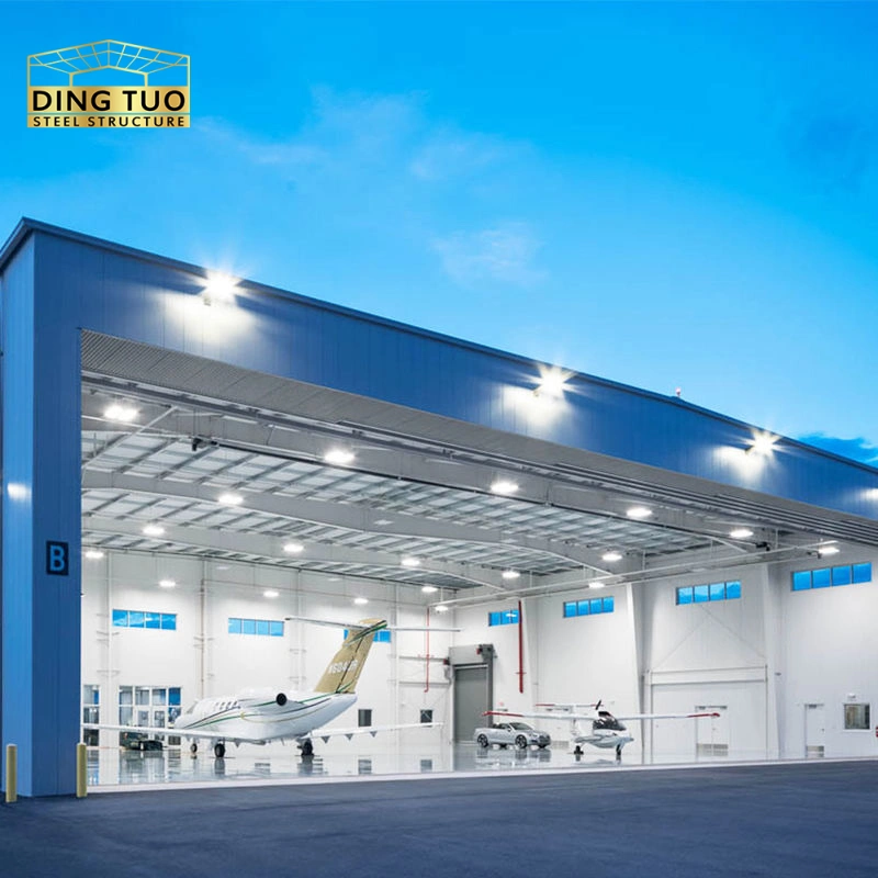 iso certified prefabricated steel garage, sound insulated and thermal insulated, for industrial and commercial use (复制)