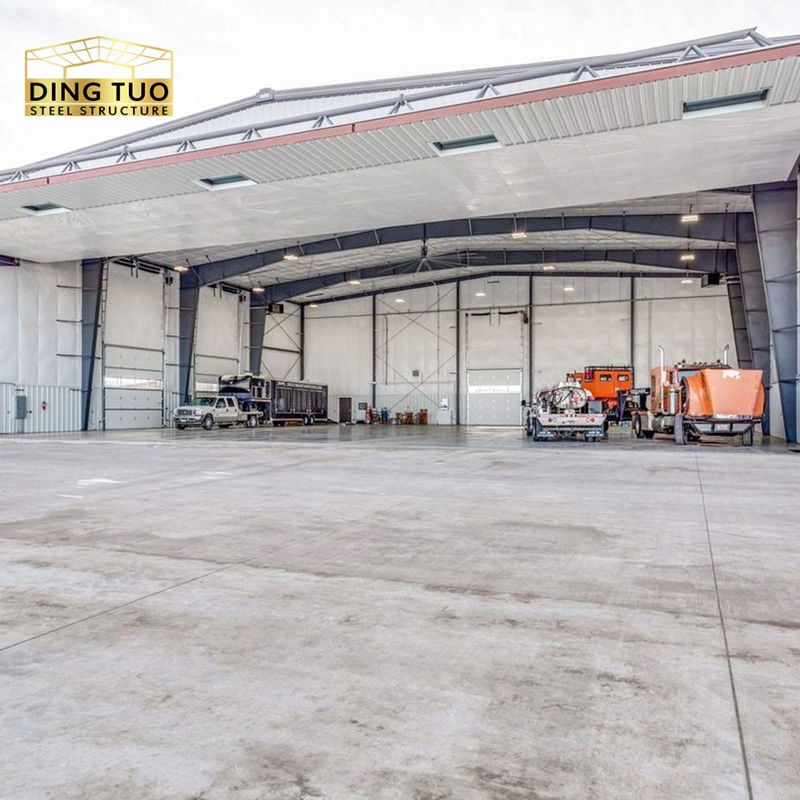 iso certified prefabricated steel garage, sound insulated and thermal insulated, for industrial and commercial use (复制)