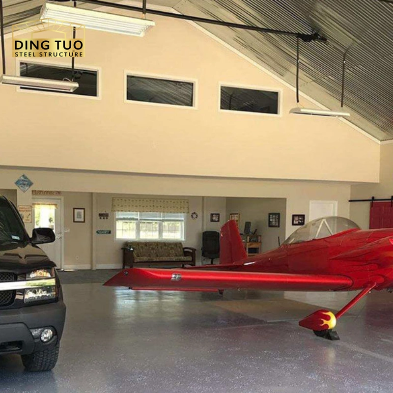 iso certified prefabricated steel garage, sound insulated and thermal insulated, for industrial and commercial use (复制)