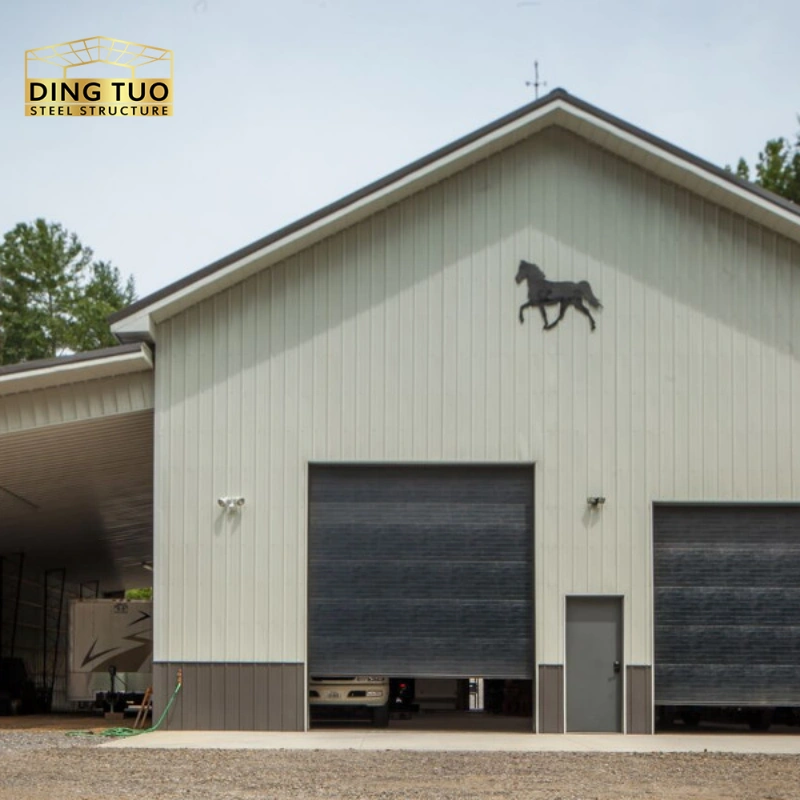 modern design steel structure building for cow and cattle dairy milking farm shed goat farm sheds