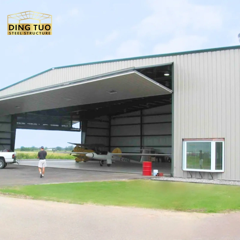 iso certified prefabricated steel garage, sound insulated and thermal insulated, for industrial and commercial use (复制)