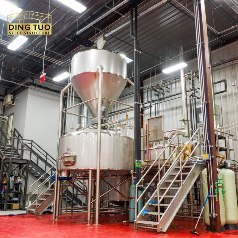 high stability and durability good quality industrial commercial metal building curved steel building workshop factory plant (复制)