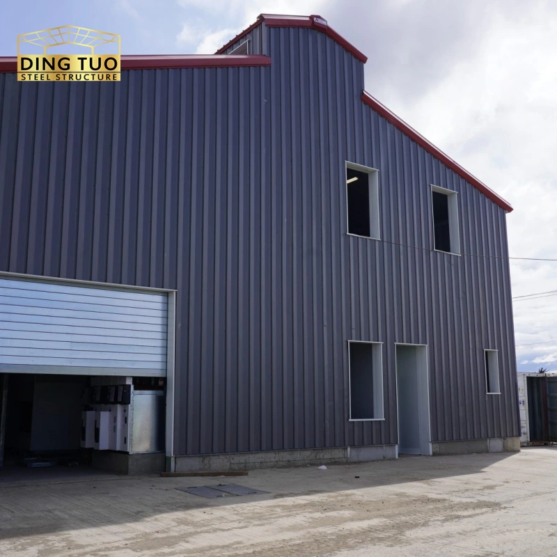 heavy duty industrial steel structure factory for manufacturing plant assembly line machinery hall steel structure