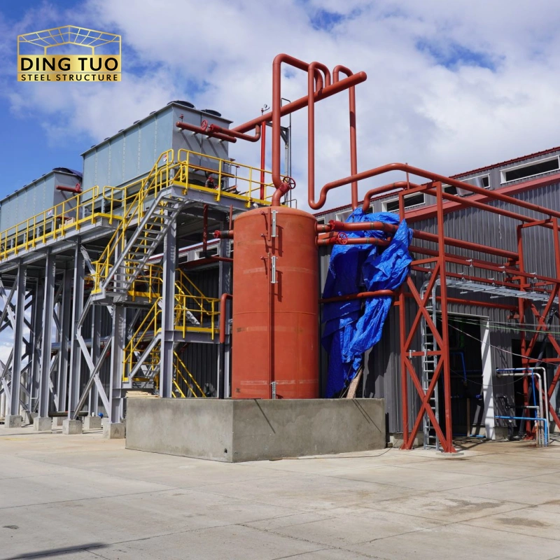 heavy duty industrial steel structure factory for manufacturing plant assembly line machinery hall steel structure