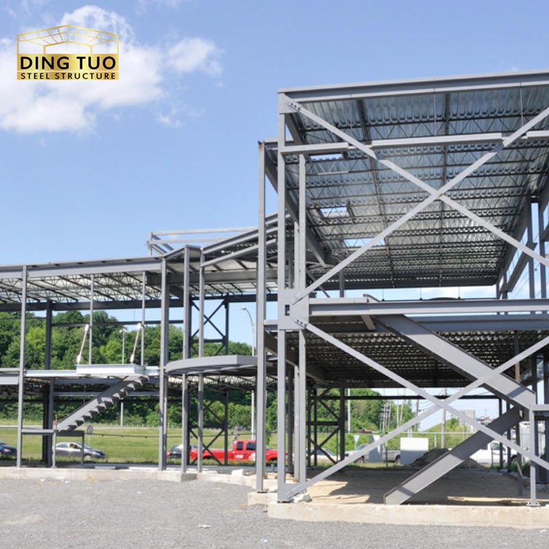 high stability and durability good quality industrial commercial metal building curved steel building workshop factory plant (复制)