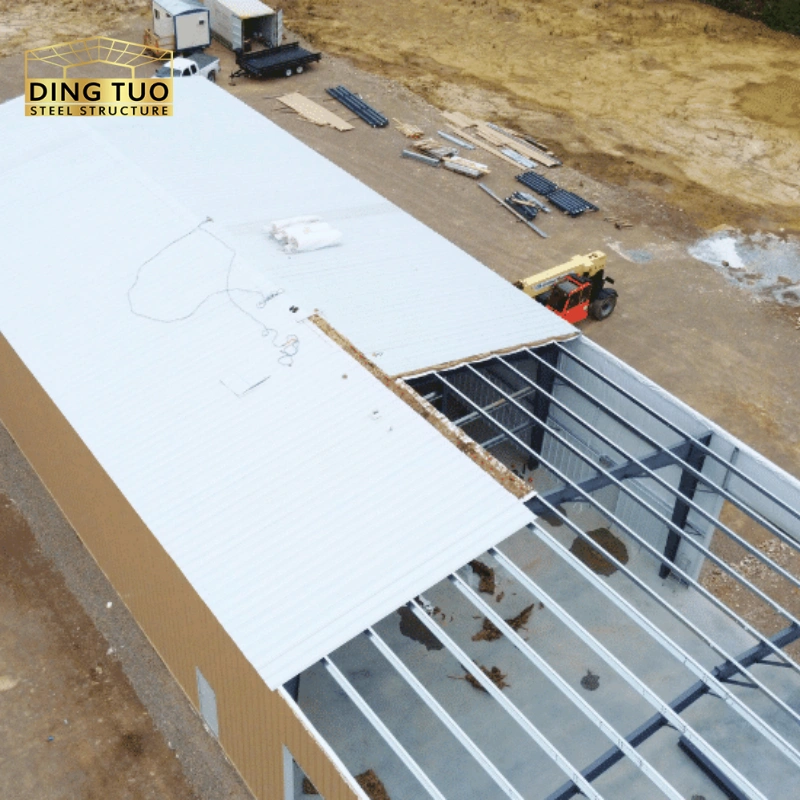 steel structure livestock shed farm building chicken coop cattle shed breeding farm (复制)