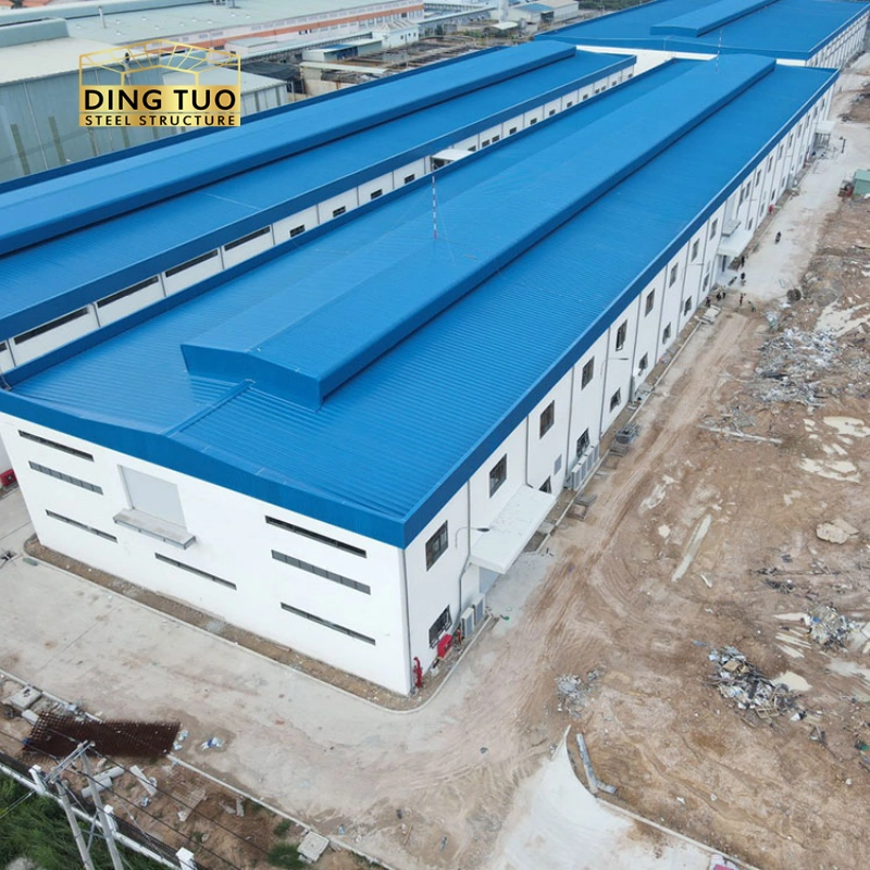 chinese manufacturers provide customized high quality prefabricated steel structure factories and multi storey warehouses