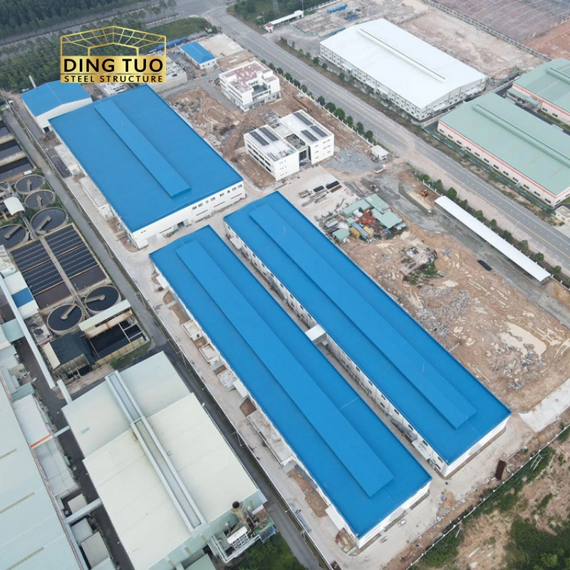 chinese manufacturers provide customized high quality prefabricated steel structure factories and multi storey warehouses