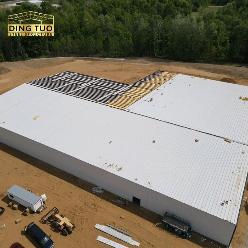 steel structure livestock shed farm building chicken coop cattle shed breeding farm (复制)