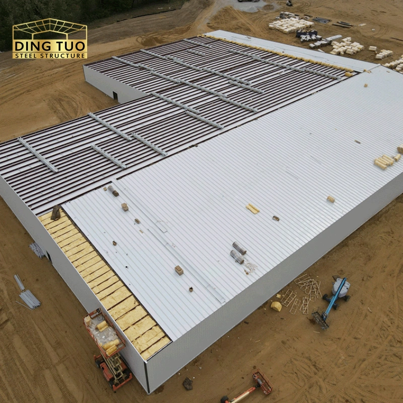 steel structure livestock shed farm building chicken coop cattle shed breeding farm (复制)