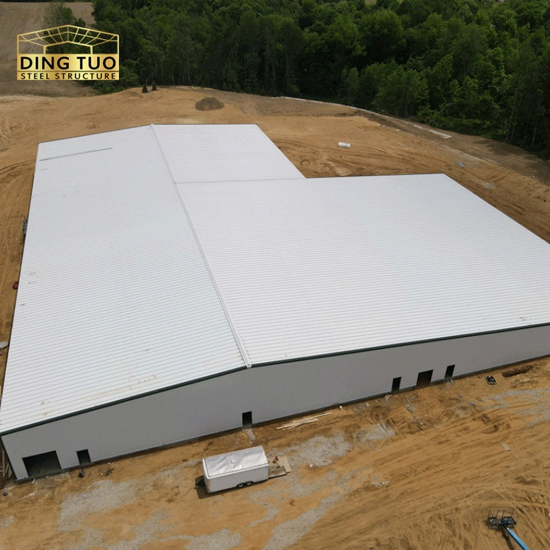 steel structure livestock shed farm building chicken coop cattle shed breeding farm (复制)