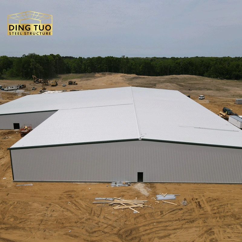 steel structure livestock shed farm building chicken coop cattle shed breeding farm (复制)